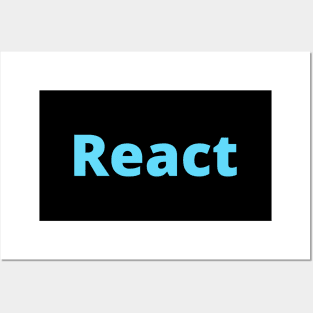 React Posters and Art